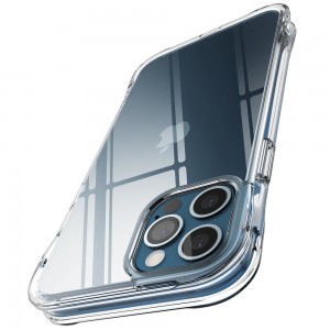 iPhone 12/ 12 Pro Ringke Fusion Plus PC és TPU tok átlátszó (FSAP0060)
