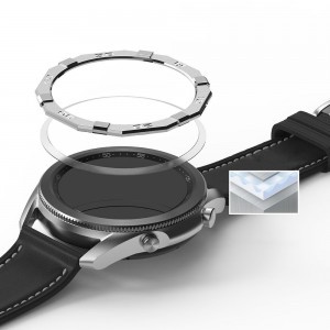 Samsung Galaxy Watch 3 (45MM) Ringke fém káva díszelem fém színben