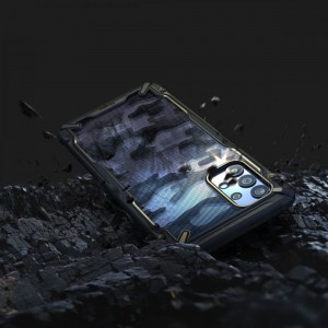 Samsung A32 5G Ringke Fusion X tok terepmintás fekete (XDSG0058)