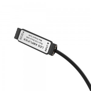 Sonoff KZ1202000 LED szalag jelerősítő adapter fekete