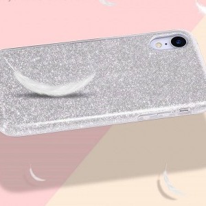 iPhone 12 Mini Glitter flitteres tok ezüst