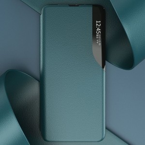 Samsung A52 5G Eco Leather View Case intelligens fliptok lila