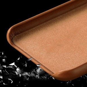 ECO Leather tok iPhone SE 2020 / iPhone 8 / iPhone 7 fekete