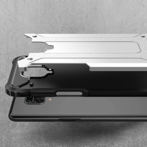 Hybrid Armor tok Xiaomi Redmi Note 9 Pro / Redmi Note 9S ezüst