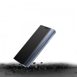 Xiaomi Redmi Note 9 Pro / Redmi Note 9S New Sleep Case fliptok fekete