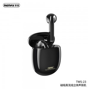 Remax Bluetooth 5.0 TWS mini vezeték nélküli fülhallgató fehér (TWS-23)