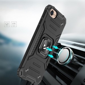 Wozinsky Ring Armor Case Kickstand telefontok iPhone SE 2020 / iPhone 8 / iPhone 7 piros