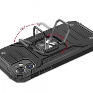 iPhone 11 Wozinsky Ring Armor Case Kickstand telefontok fekete
