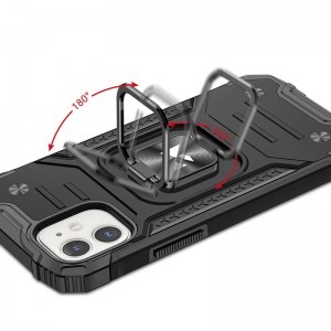iPhone 12 mini Wozinsky Ring Armor Case Kickstand telefontok piros