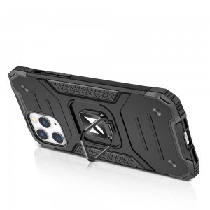 iPhone 12 / 12 Pro Wozinsky Ring Armor Case Kickstand telefontok piros
