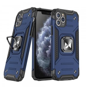 Wozinsky Ring Armor Case Kickstand telefontok Huawei P40 Lite kék