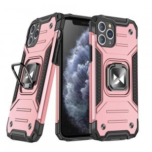 Samsung Galaxy S20 Wozinsky Ring Armor Case Kickstand telefontok pink