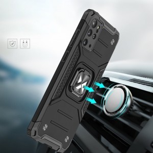  Samsung Galaxy S20+ Plus Wozinsky Ring Armor Case Kickstand telefontok fekete