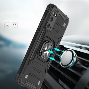 Samsung Galaxy S20 Ultra Wozinsky Ring Armor Case Kickstand telefontok kék