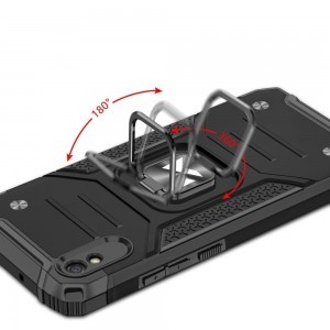 Wozinsky Ring Armor Case Kickstand telefontok Xiaomi Redmi 9A piros
