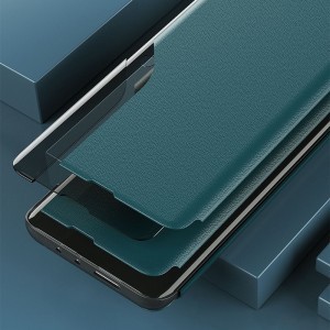Eco Leather View Case intelligens fliptok Samsung M51 fekete