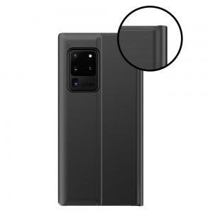 Samsung Galaxy M51 fekete New Sleep Case fliptok