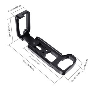 PULUZ L bracket, L konzol Sony A9 (ILCE-9) / A7 III / A7R III -hoz, fekete (PU3541B) -1