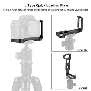 PULUZ L bracket, L konzol Sony A9 (ILCE-9) / A7 III / A7R III -hoz, fekete (PU3541B) -3