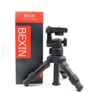 BEXIN MS16 alumínium asztali állvány, mini tripod videófejjel (EDA0010108)-1