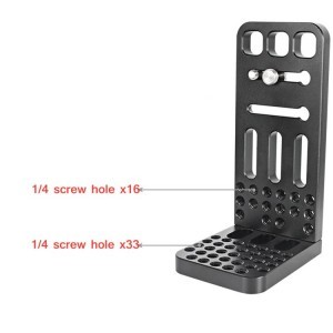 BEXIN L130A L bracket, L konzol 1/4-es furatokkal-4
