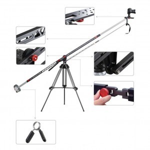 VILTROX YB-3M teleszkópos Jib Arm 300cm-6