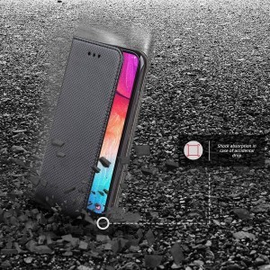 Motorola Moto G 5G Plus Mágneses fliptok fekete