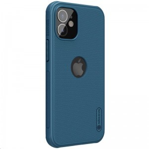 iPhone 12 mini Nillkin Super Frosted PRO Magnetic tok kék