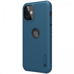 iPhone 12 mini Nillkin Super Frosted PRO Magnetic tok kék