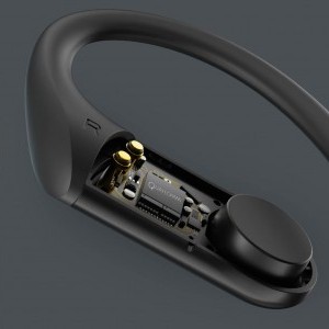 Haylou T17 TWS Vezeték nélküli bluetooth Sport fülhallgató fekete