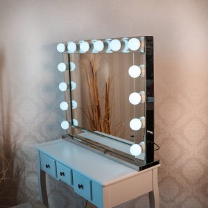 Hollywood tükör (HW-DC117-6-1) sminkes tükör, 14x3W LED sminktükör-4