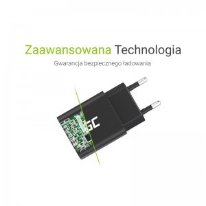 Green Cell fali töltőadapter USB gyors töltésű QC 3.0