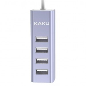 KAKU USB HUB elosztó 4xUSB (KSC-383) szürke
