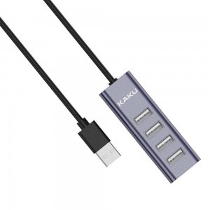KAKU USB HUB elosztó 4xUSB (KSC-383) szürke