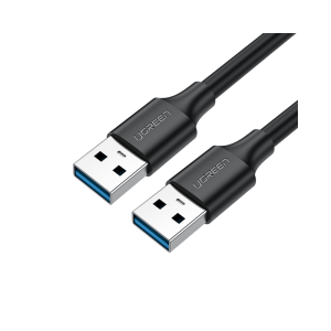 Ugreen USB-A 2.0 - USB-A 2.0 kábel 0.25m fekete (US128)