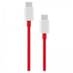 OnePlus Warp USB Type-C / USB Type-C töltő és adatkábel 1.5m piros