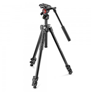 Manfrotto 290 Light kit alu állvány + Befree live fluid video fej (MK290LTA3-V)