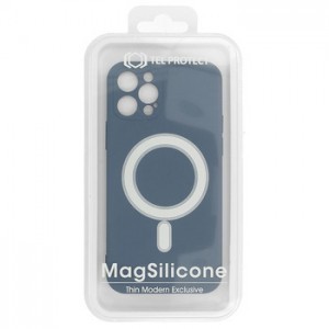 iPhone 12 Pro MAX TEL PROTECT MagSilicone tok kék