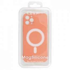iPhone 12 mini TEL PROTECT MagSilicone tok narancssárga