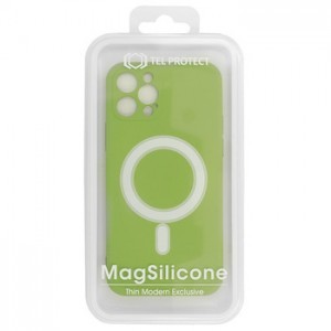 iPhone 12 mini TEL PROTECT MagSilicone tok zöld