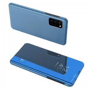 Clear View fliptok Samsung A72 4G kék