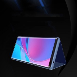 Clear View fliptok Samsung A72 4G kék