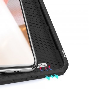 Samsung Galaxy A72 4G Dux Ducis Skin X fliptok fekete