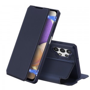 Samsung Galaxy A32 5G Dux Ducis Skin X fliptok kék