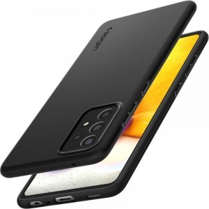 Spigen Thin Fit ultravékony tok Samsung A72 4G fekete (ACS02323)