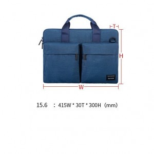 Cartinoe Wei Ling 15.6'' laptop táska Anti RFID kék