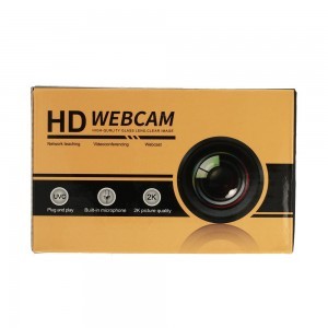 Webkamera 2K Quad HD 1440p USB Fekete