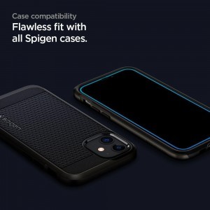 Spigen Alm Glass Fc Samsung A32 LTE üvegfólia fekete (AGL02820)
