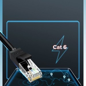 Ugreen Ethernet patchcord kábel RJ45 Cat 6 UTP 1000Mbps 2m zöld (NW102 80834)