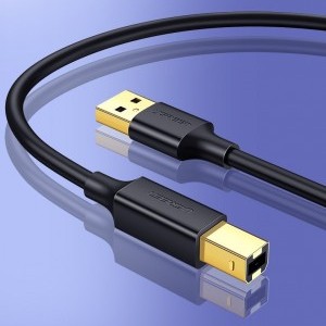 Ugreen US135 USB-A - USB-B nyomtató kábel 1.5m fekete (US135 10350)